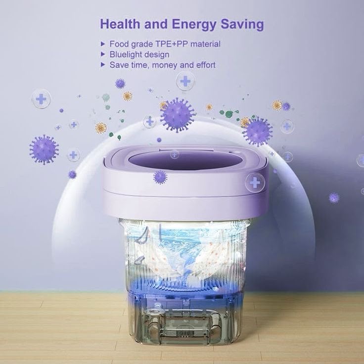 🧺 MINI FOLDABLE WASHING MACHINE